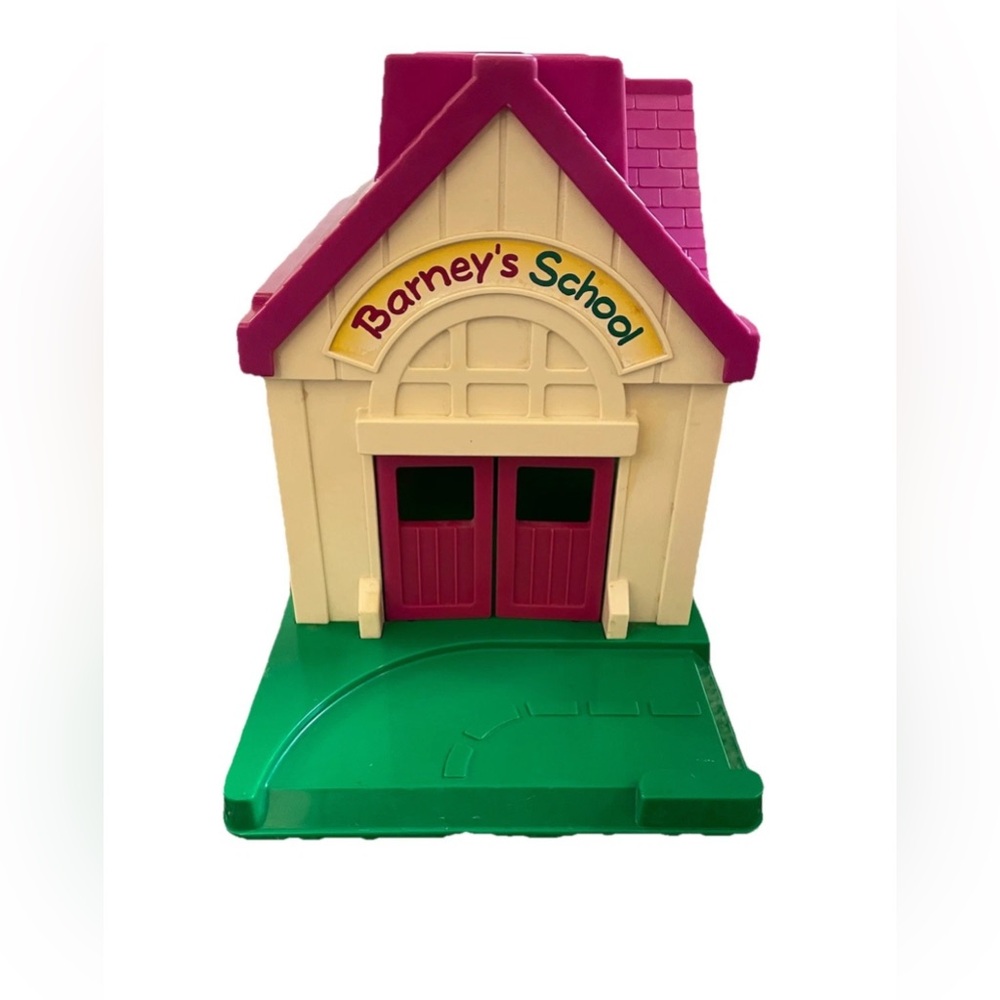 Barney the Dinosaur School House Playskool Play Set 1993 Lyons Group